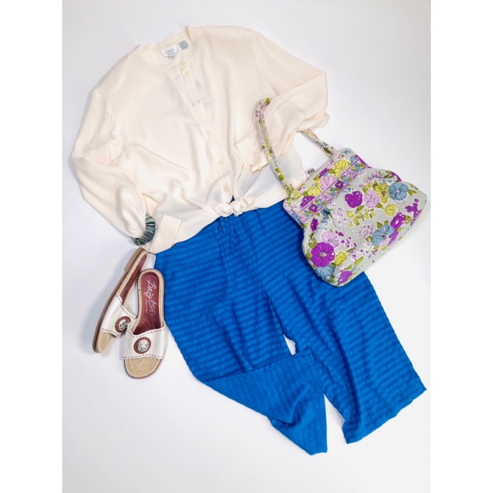 NEW 🌸 LIZDEN 🌸 silk blouse  XL